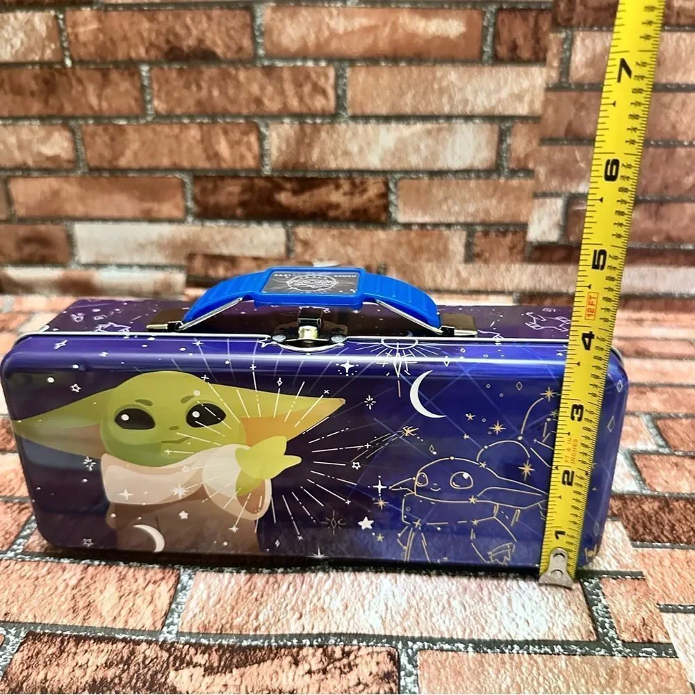 Star Wars The Mandalorian Grogu Tin Metal carrier box